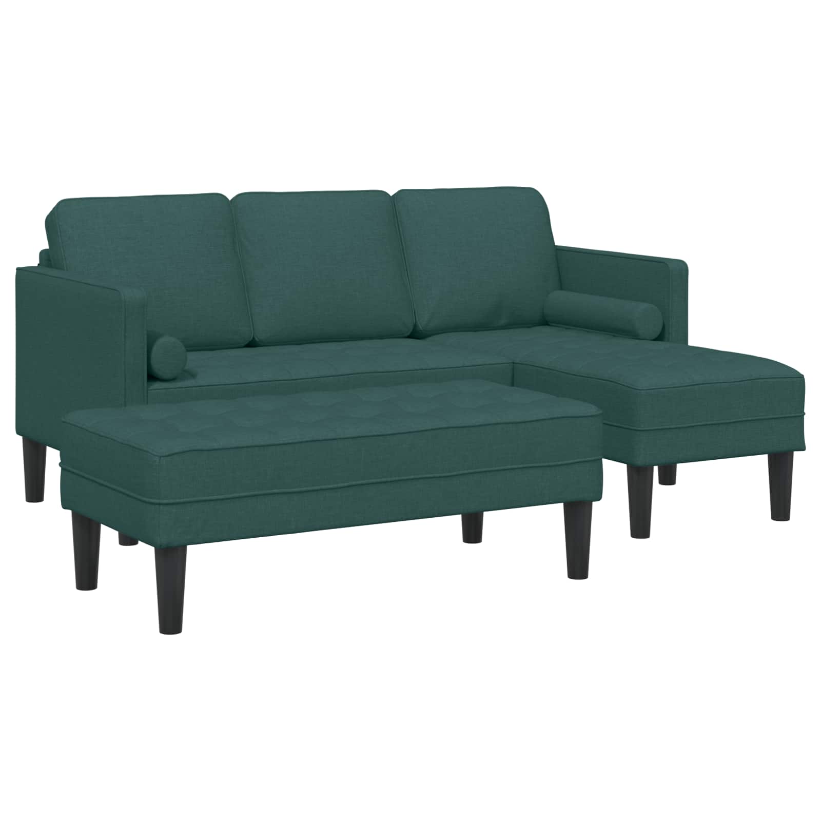 Bankstel Met Kussen 2 Pcs Polyester
