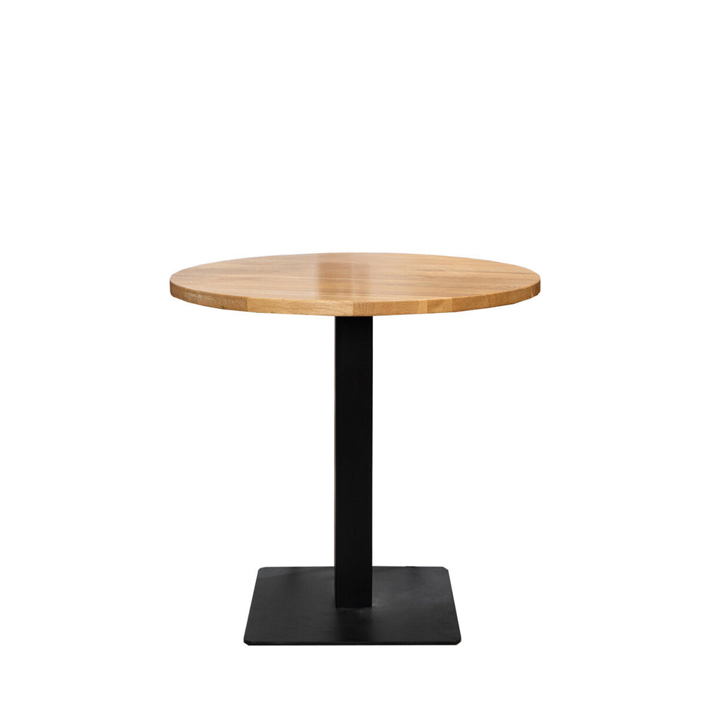 Bistrotafel rond Sven eikenhout Ø80 cm
