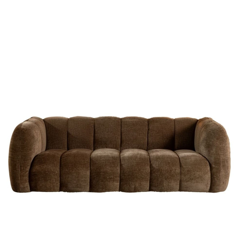 3-zitsbank Luca chenille mocha