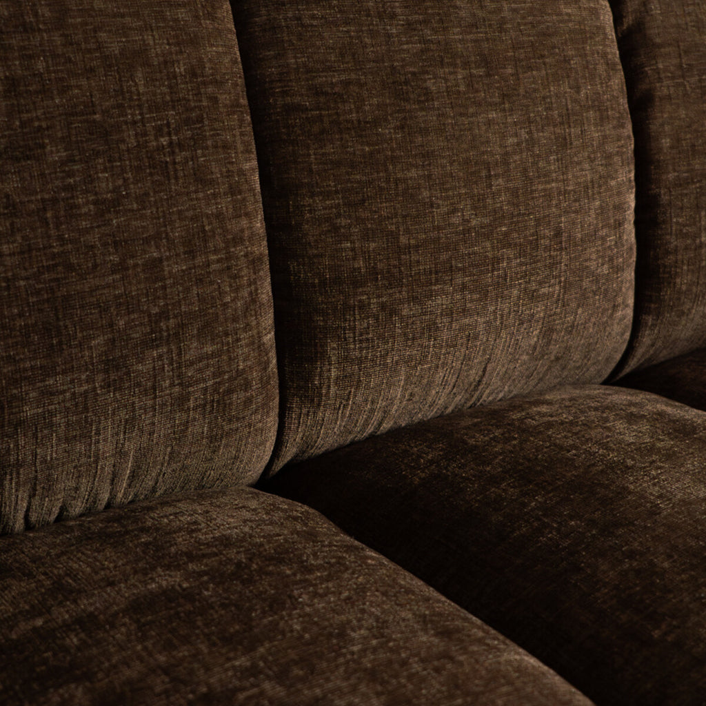 3-zitsbank Luca chenille mocha