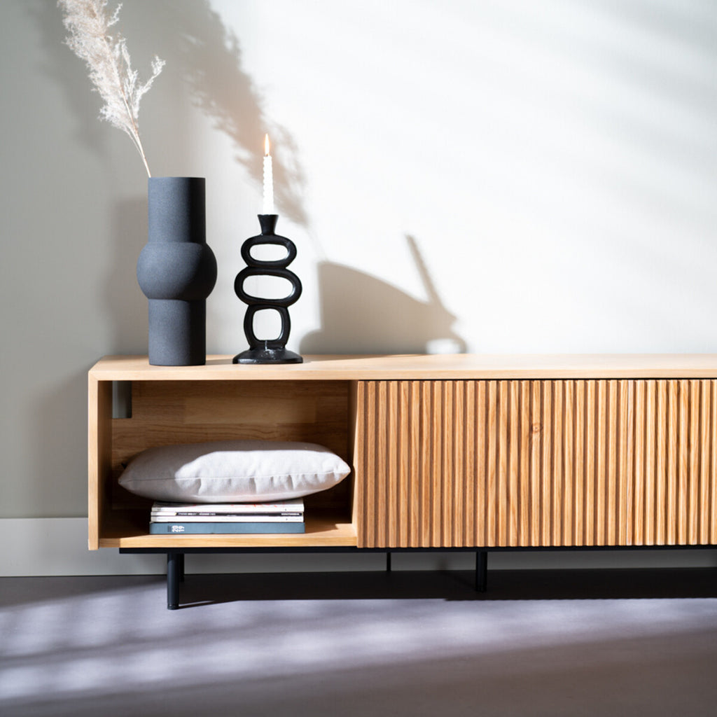 Tv-meubel Ray blank eiken 150 cm