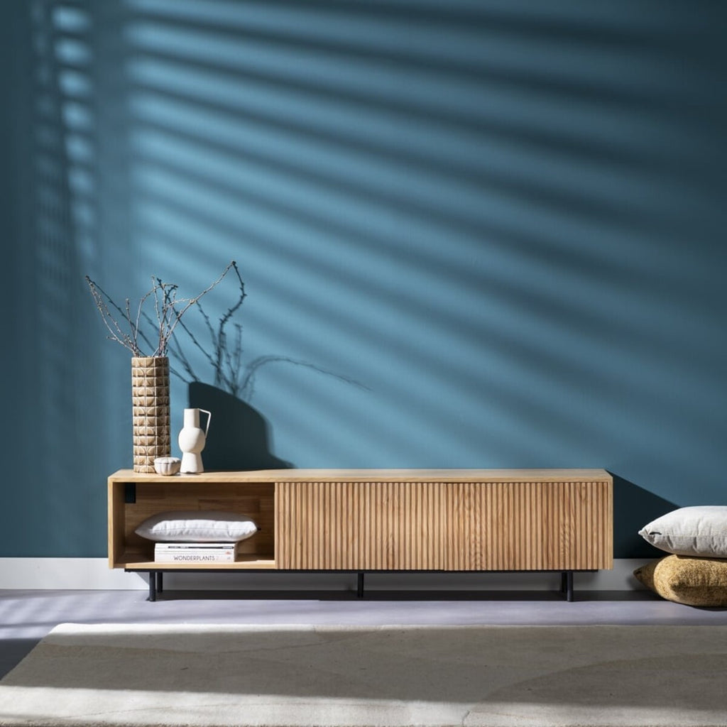 Tv-meubel Ray blank eiken 180 cm