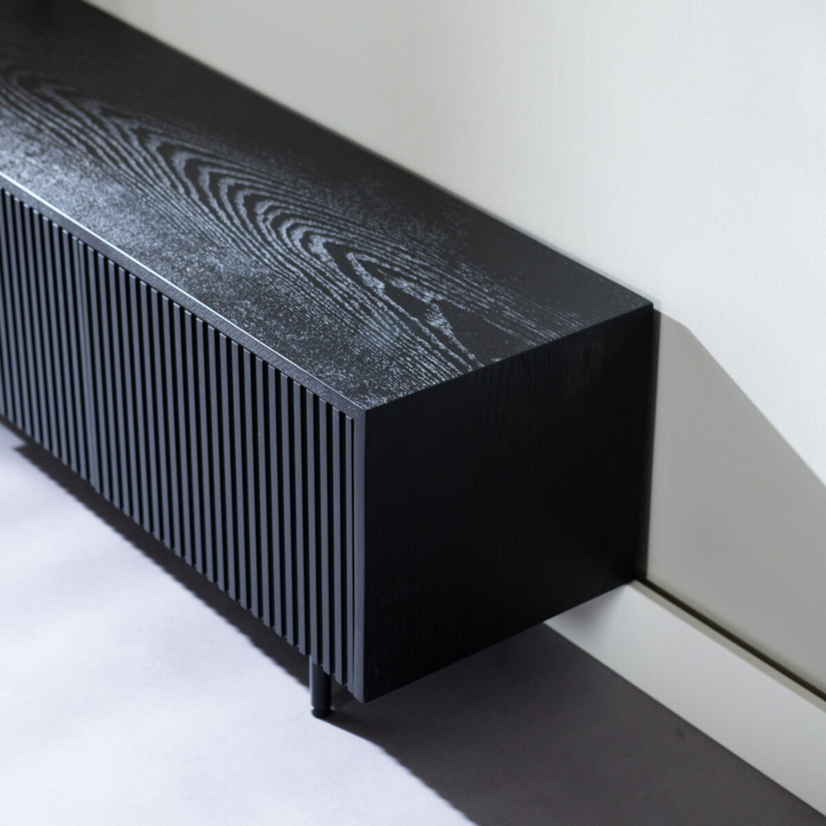 Tv-meubel Ray zwart eiken 150 cm