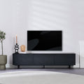 Tv-meubel Thomas zwart eiken 180 cm