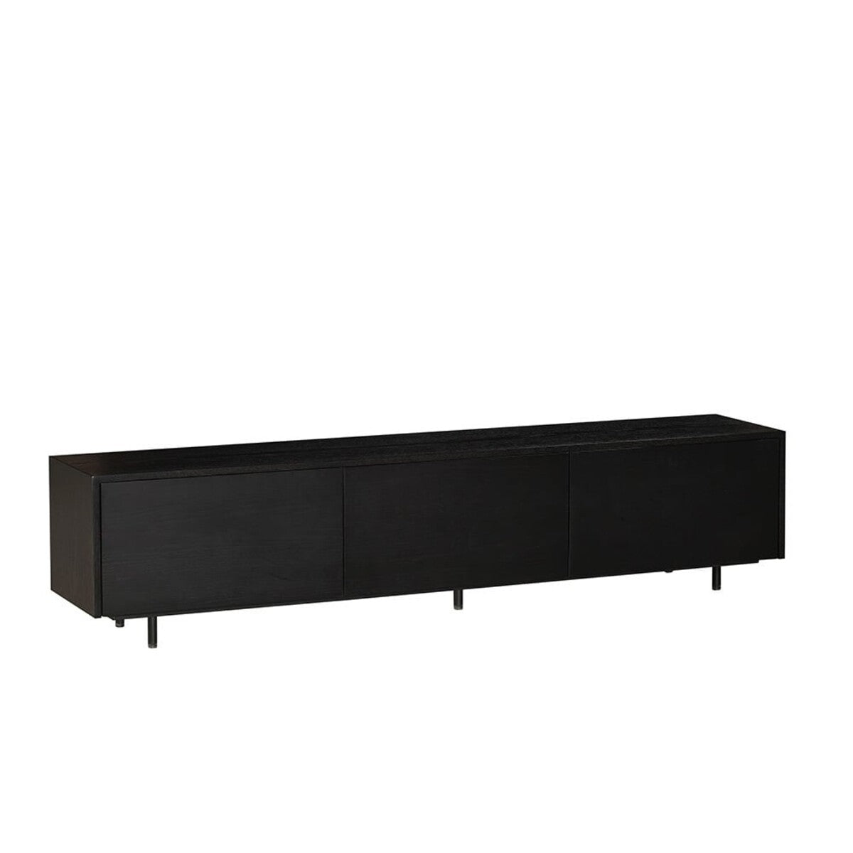 Tv-meubel Thomas zwart eiken 180 cm