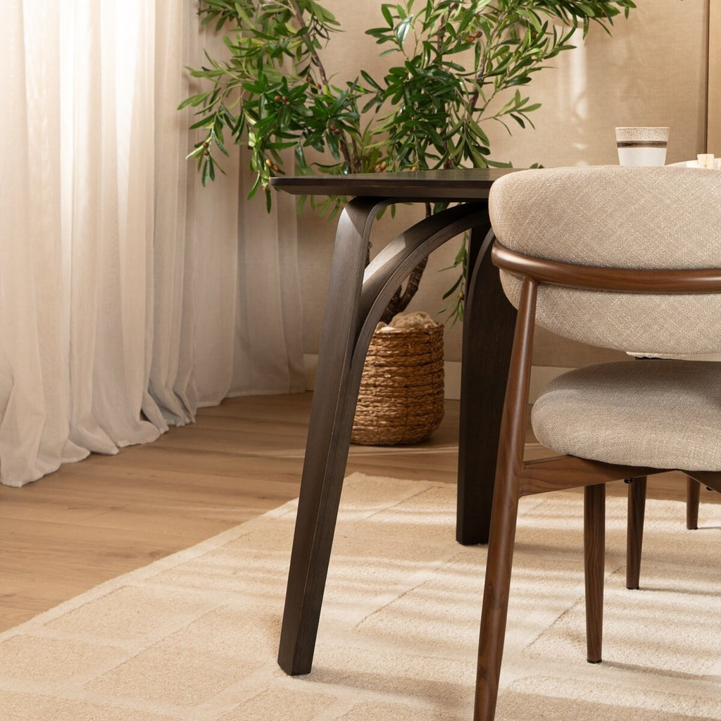 Eettafel Flint walnoot 240 x 100 cm