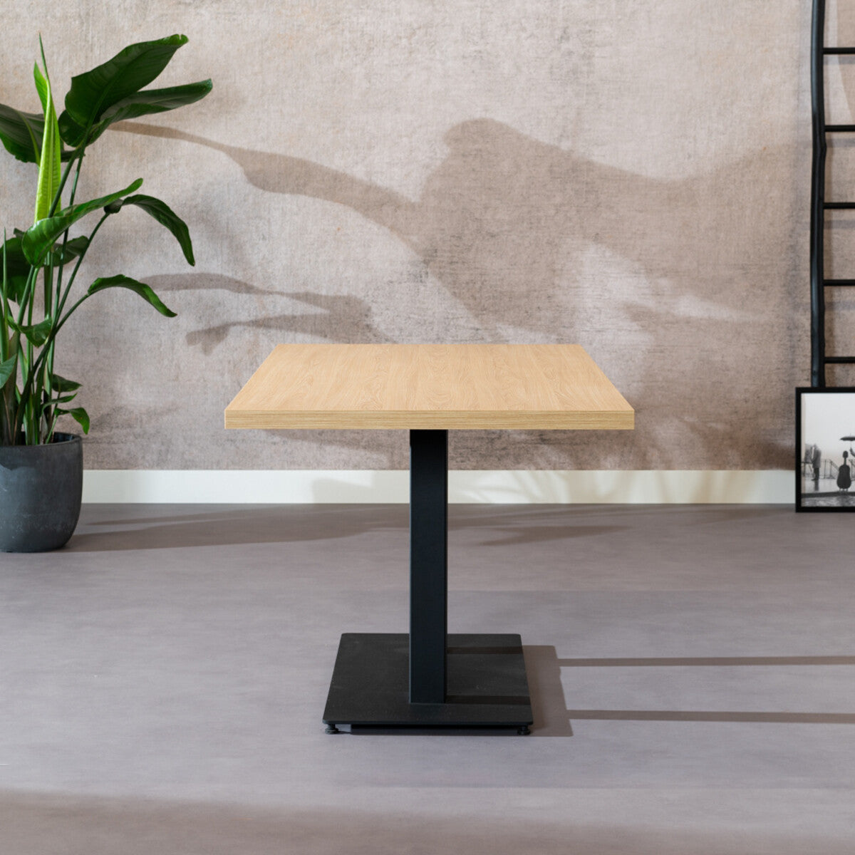 Eettafel Nils melamine eiken 160 x 80 cm