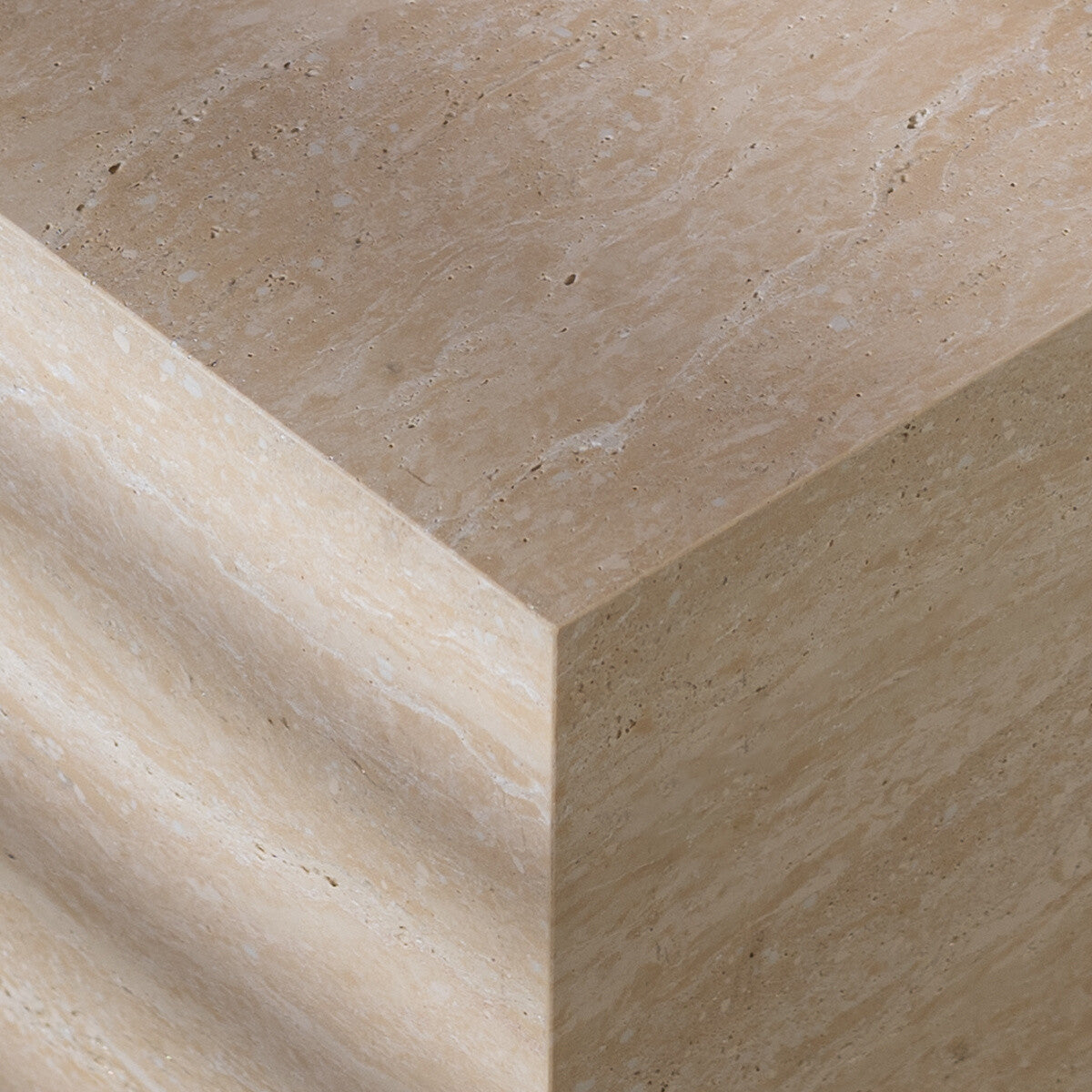 Salontafel/element Ace travertin 75x75x40