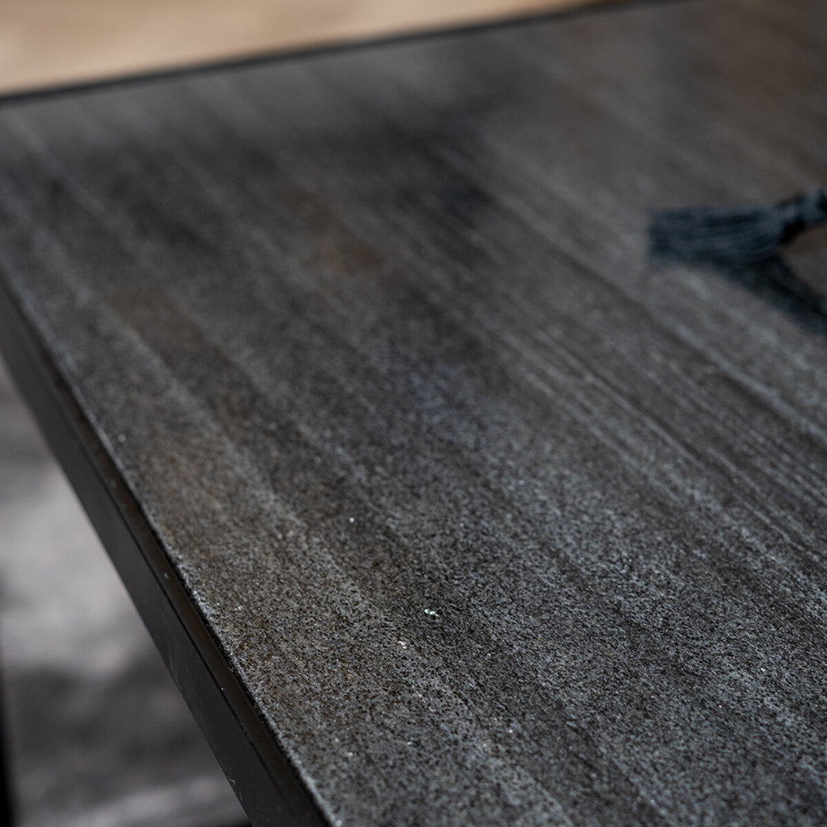 Salontafel marmer Rico 70 x 70 cm zwart
