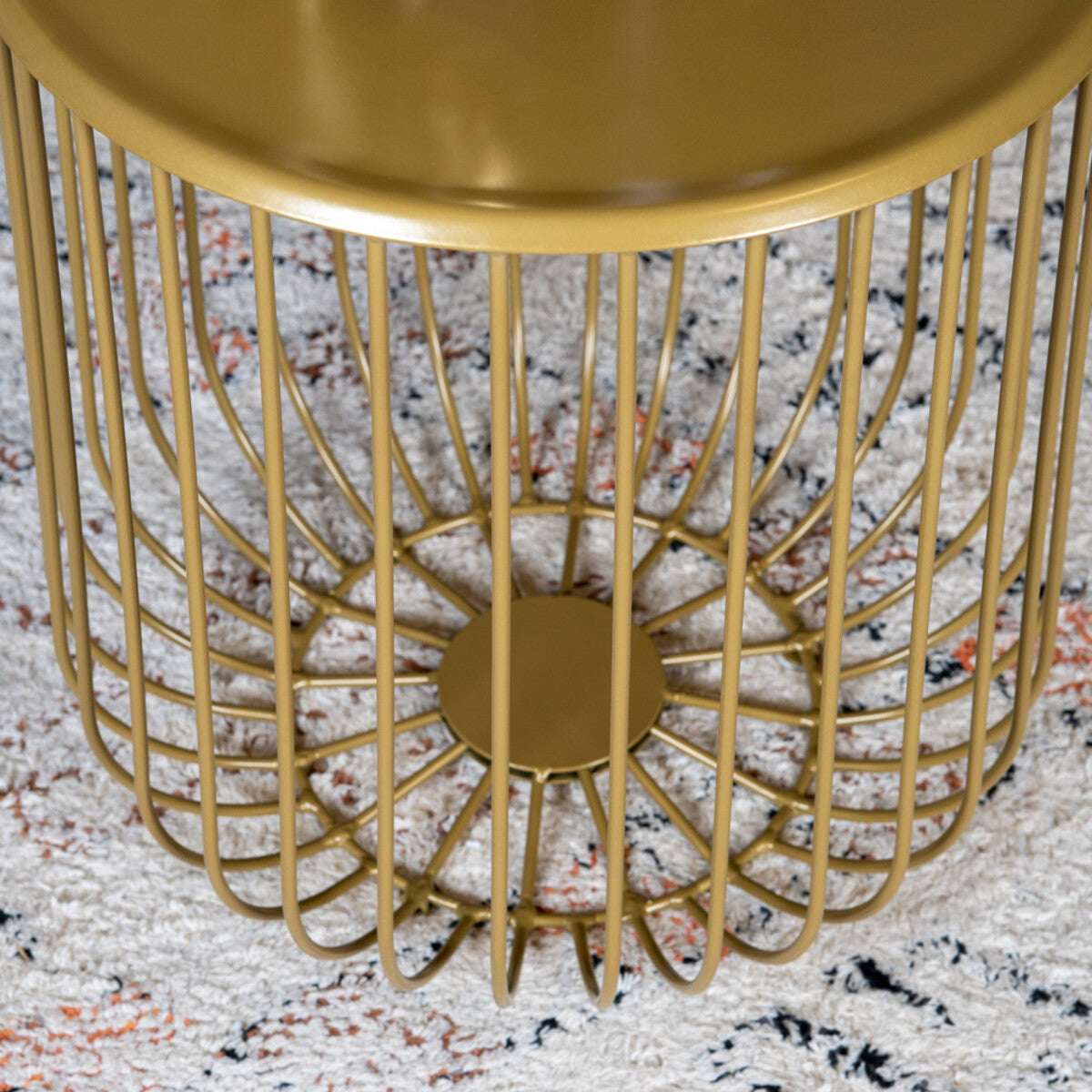 Salontafel Tygo goud metaal