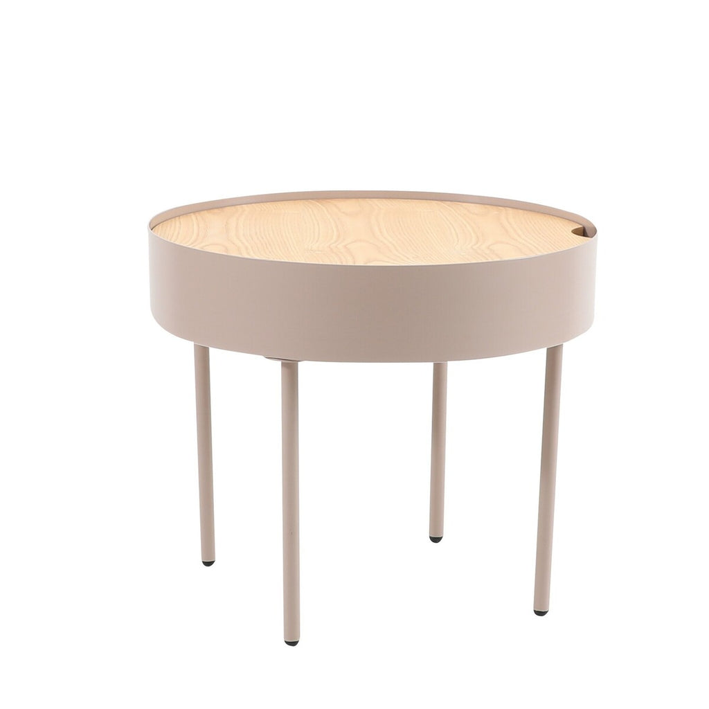 Salontafel Zita rond taupe