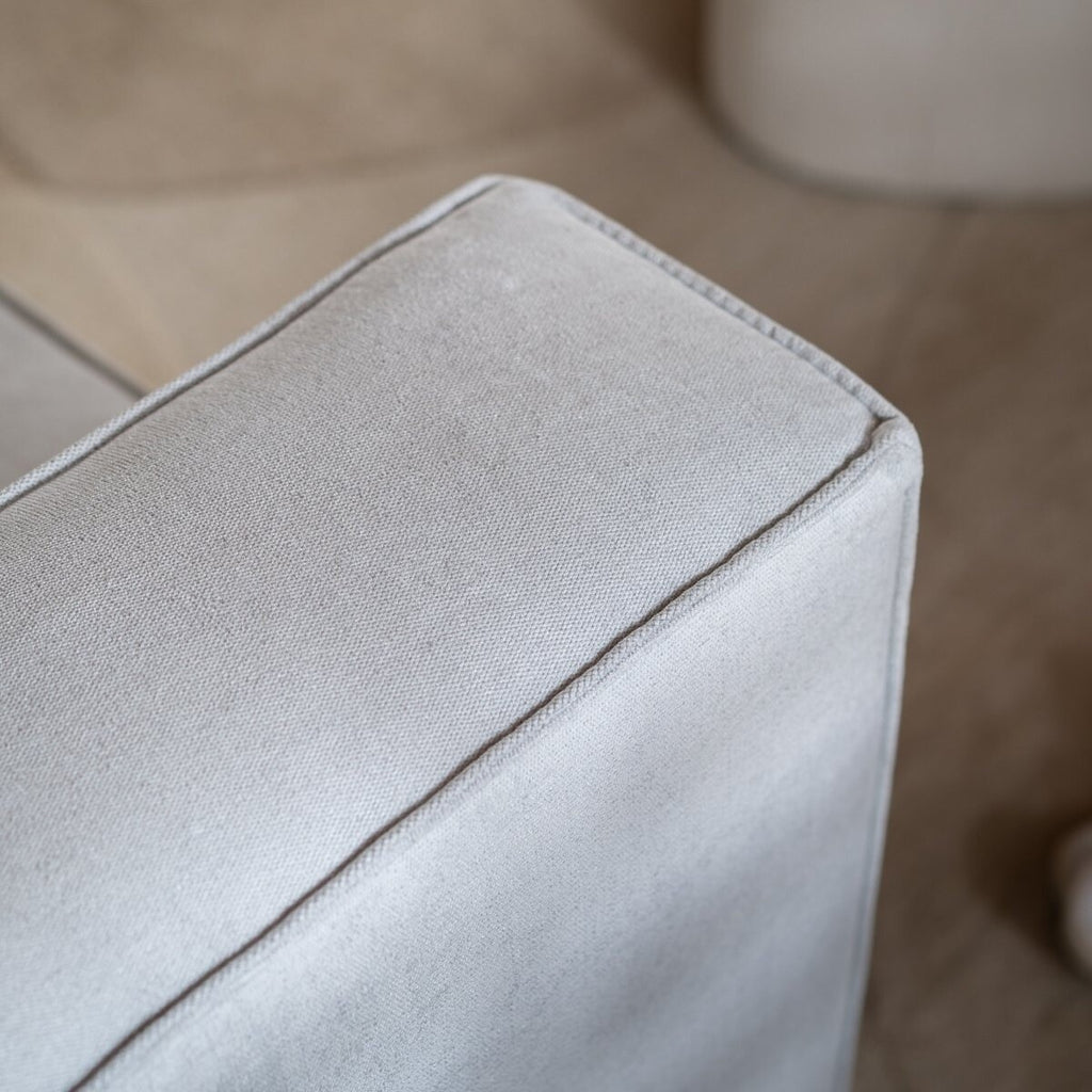 Scandinavische bank Memphis 2,5-zits off white stof gemêleerd