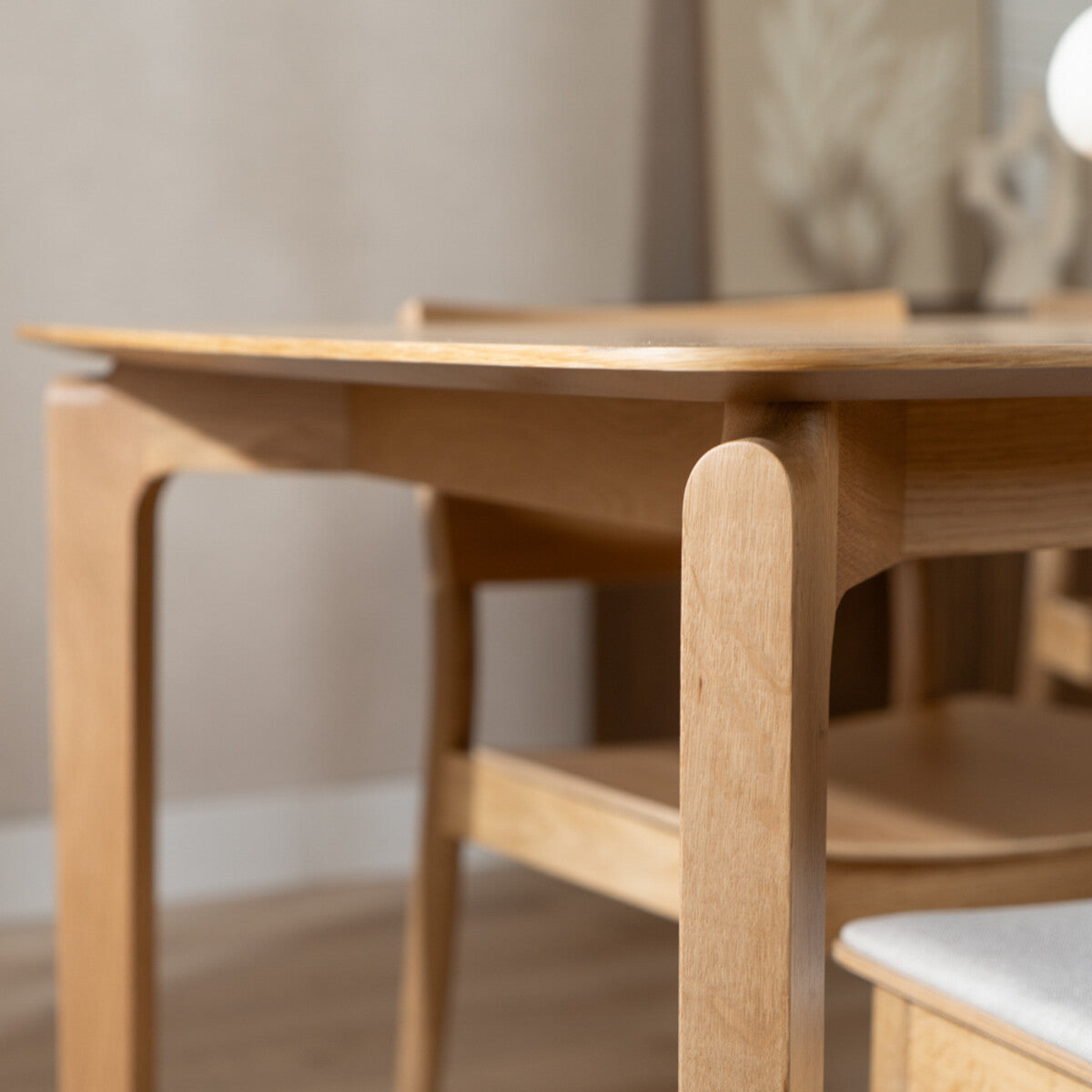 Scandinavische eettafel Cala naturel eiken 180 x 90 cm