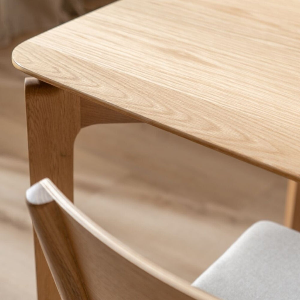 Scandinavische eettafel Cala naturel eiken 220 x 100 cm