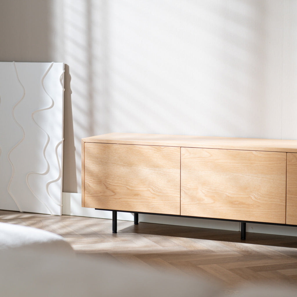 Tv-meubel Thomas blank eiken 150 cm