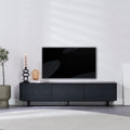 Tv-meubel Thomas zwart eiken 180 cm